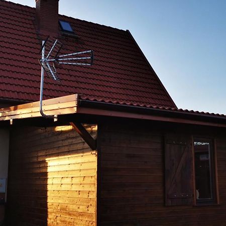 Domek Letniskowy Nad Jeziorem Mazury Ostróda Exteriör bild